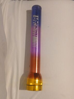 Nascar Metallic Gradient Flashlight - Blue Purple Orange Gold